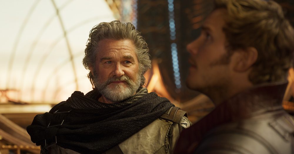 Kurt Russell as Ego in Guardians of the Galaxy Vol. 2
