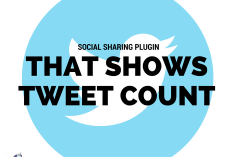 Wordpress Social Sharing Plugin that Shows Twitter Count