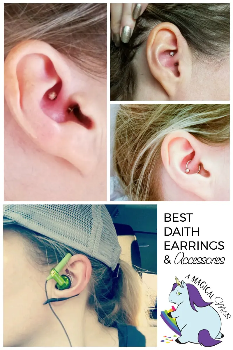 Different types deals of daith earrings