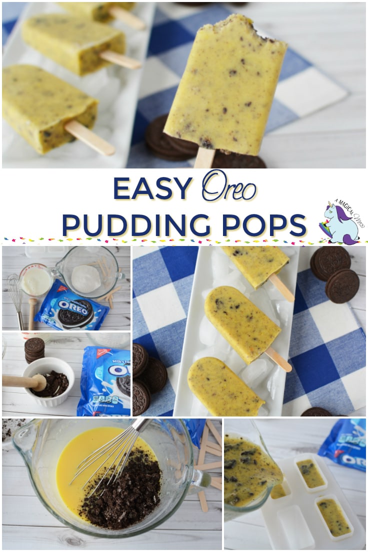 Easy Oreo Pudding Pops Recipe A Magical Mess