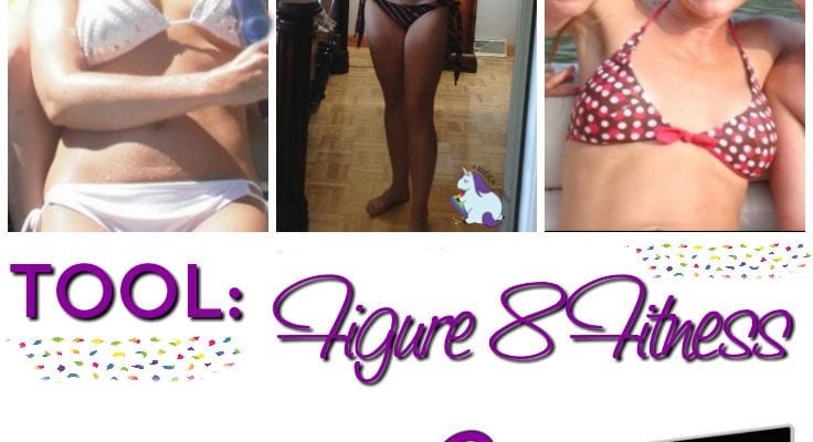 Bikini pics and Figure 8 fitness dvds.