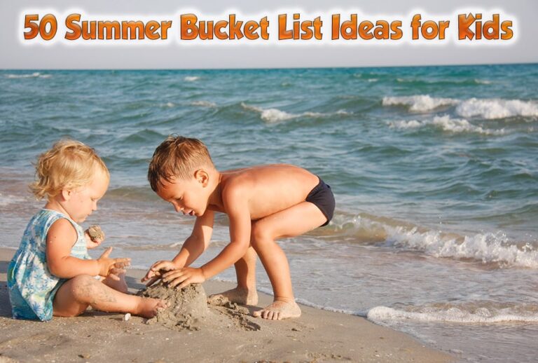 50 Summer Bucket List Ideas for Kids