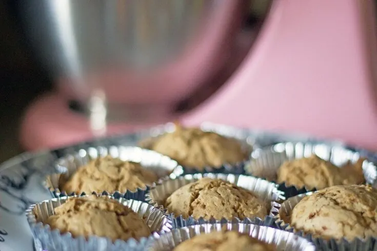 Cinnamon Muffins with the New KitchenAid Mini Mixer