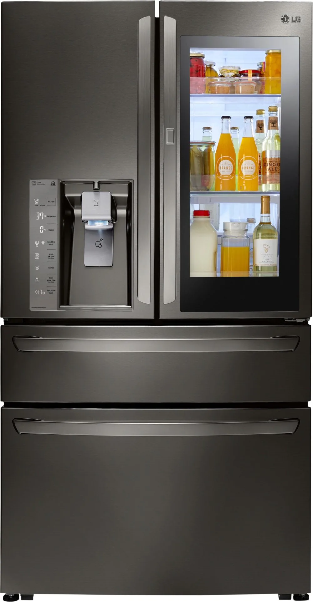 LG's Door-in-Door fridge comes with a magic window now - CNET