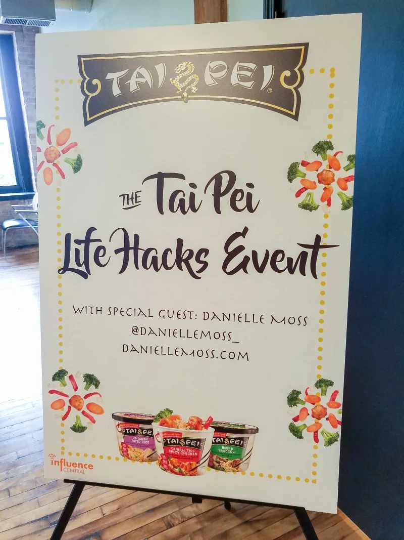 Tai Pei Foods and Life Hacks with Danielle Moss