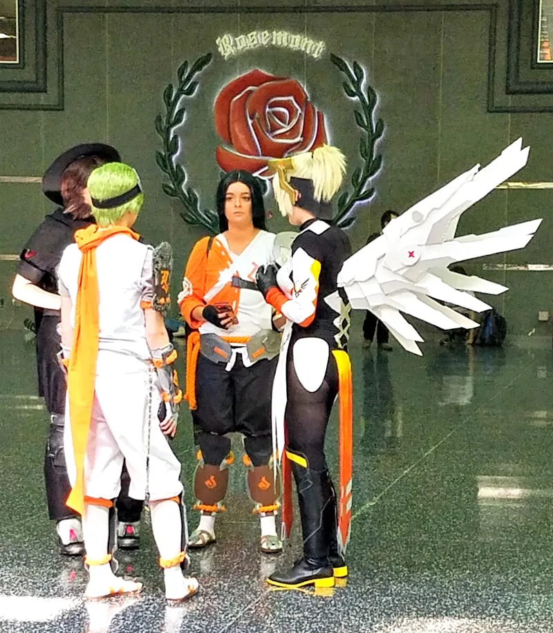 Chicago Anime Convention - Anime Midwest 2017 Highlights - Mercy from Overwatch