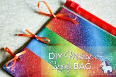 Super Simple, Magical DIY Makeup Bag or Binder Supply Bag