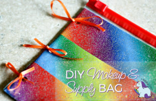 Super Simple, Magical DIY Makeup Bag or Binder Supply Bag