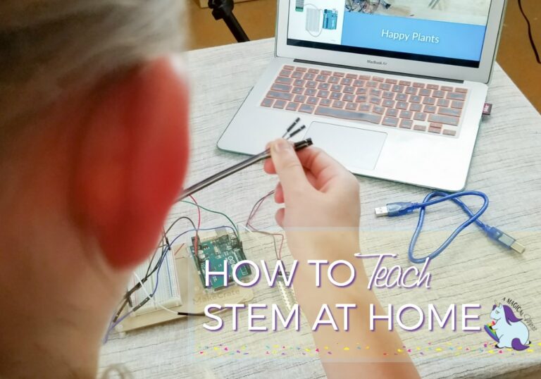 How to Teach STEM at Home – Soil Moisture Monitor Kit