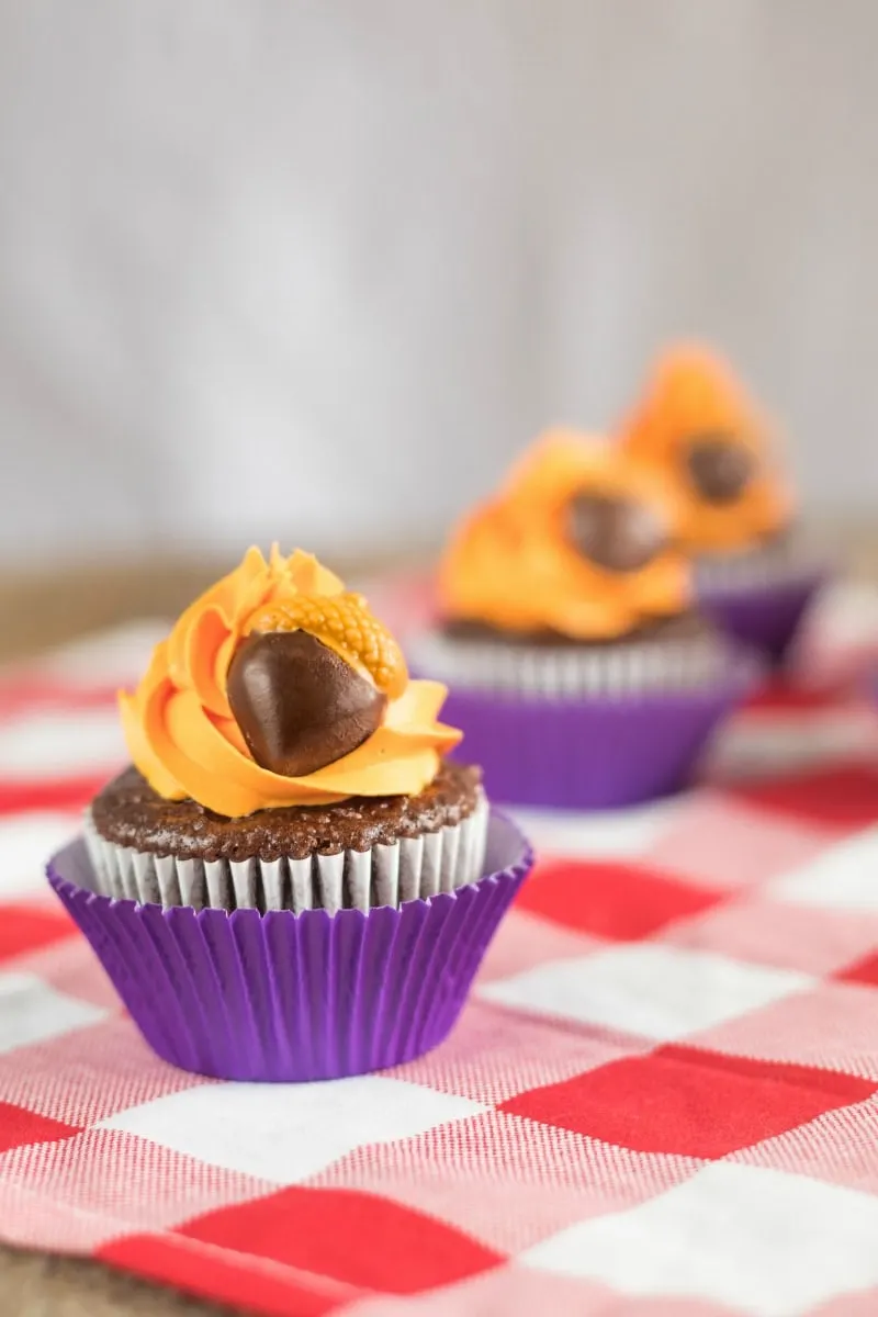 Fall Themed Cupcakes