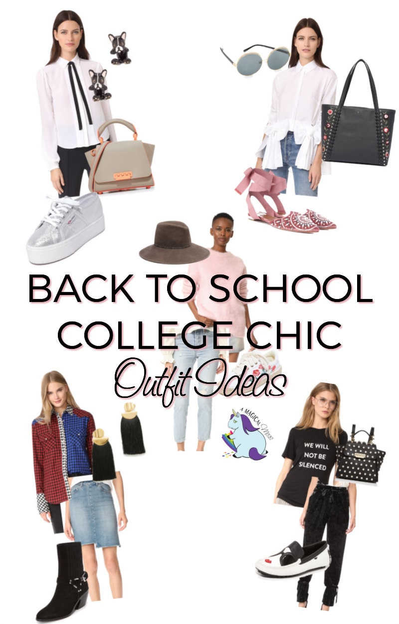 College Chic Outfit Ideas for Going Back To School Plus Exclusive Savings