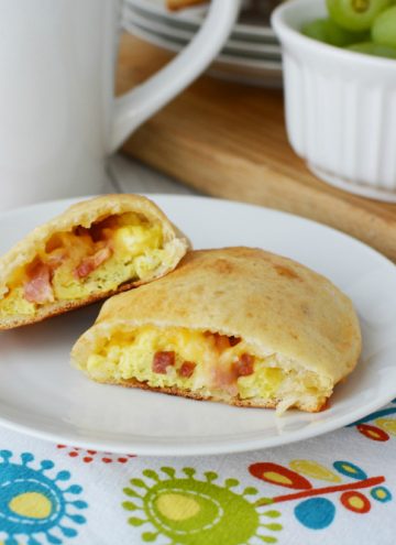 Breakfast Bacon and Cheese Calzone Recipe
