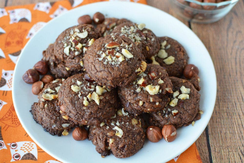 4 ingredient Nutella cookies