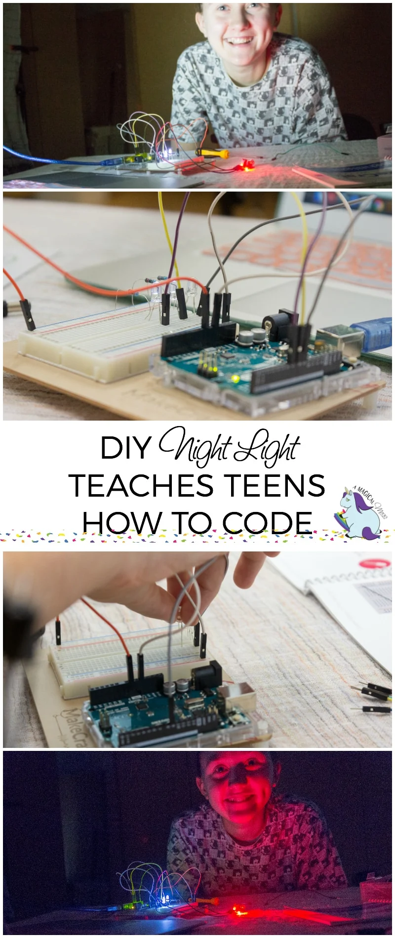 DIY Night Light Teaches Teens How To Code