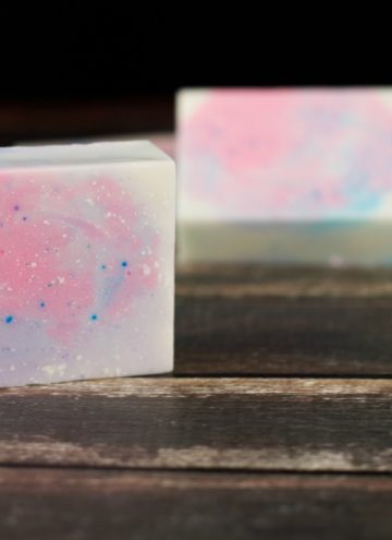 How to Make Homemade Bar Soap - Cotton Candy Unicorn