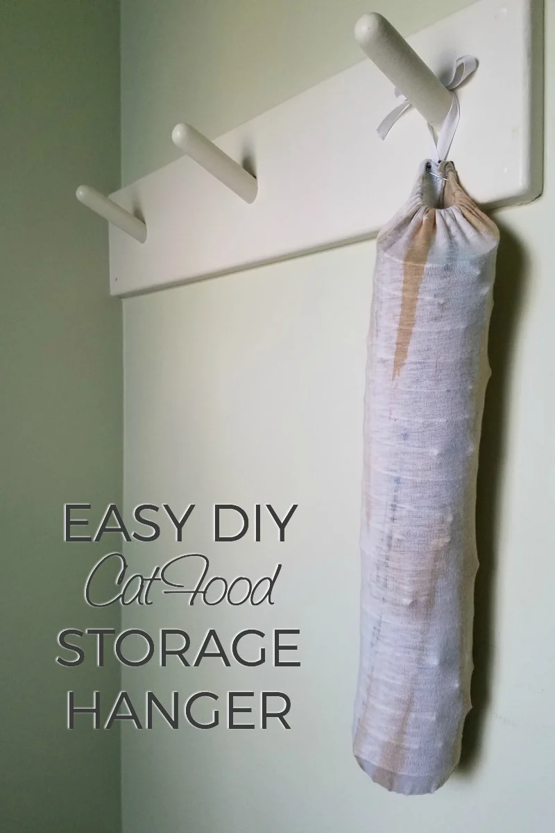 Super Easy Space Saving DIY Wet Cat Food Storage Hanger A