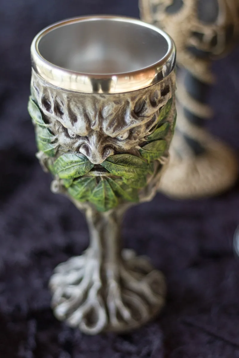 Ancient tree spirit chalice