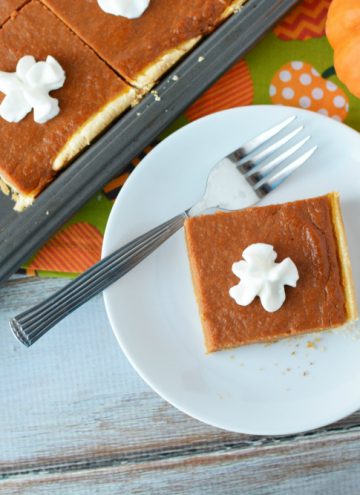 Pumpkin Pie Squares Recipe for Larger Gatherings