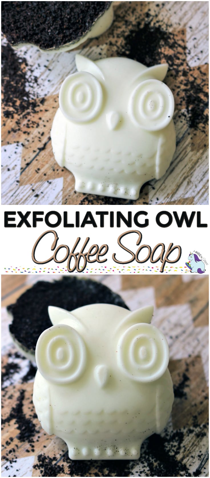 Exfoliating Coffee Soap Recipe with Cardamom and Lime