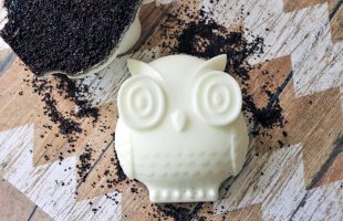 Exfoliating Coffee Soap Recipe with Cardamom and Lime