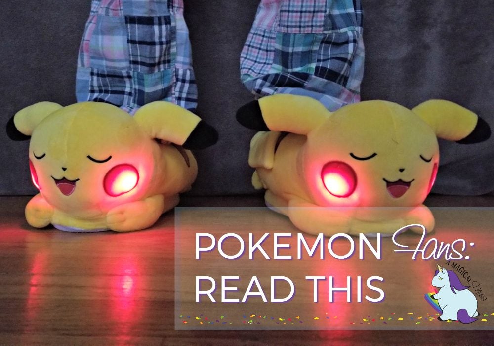 Light up Pokemon slippers. 