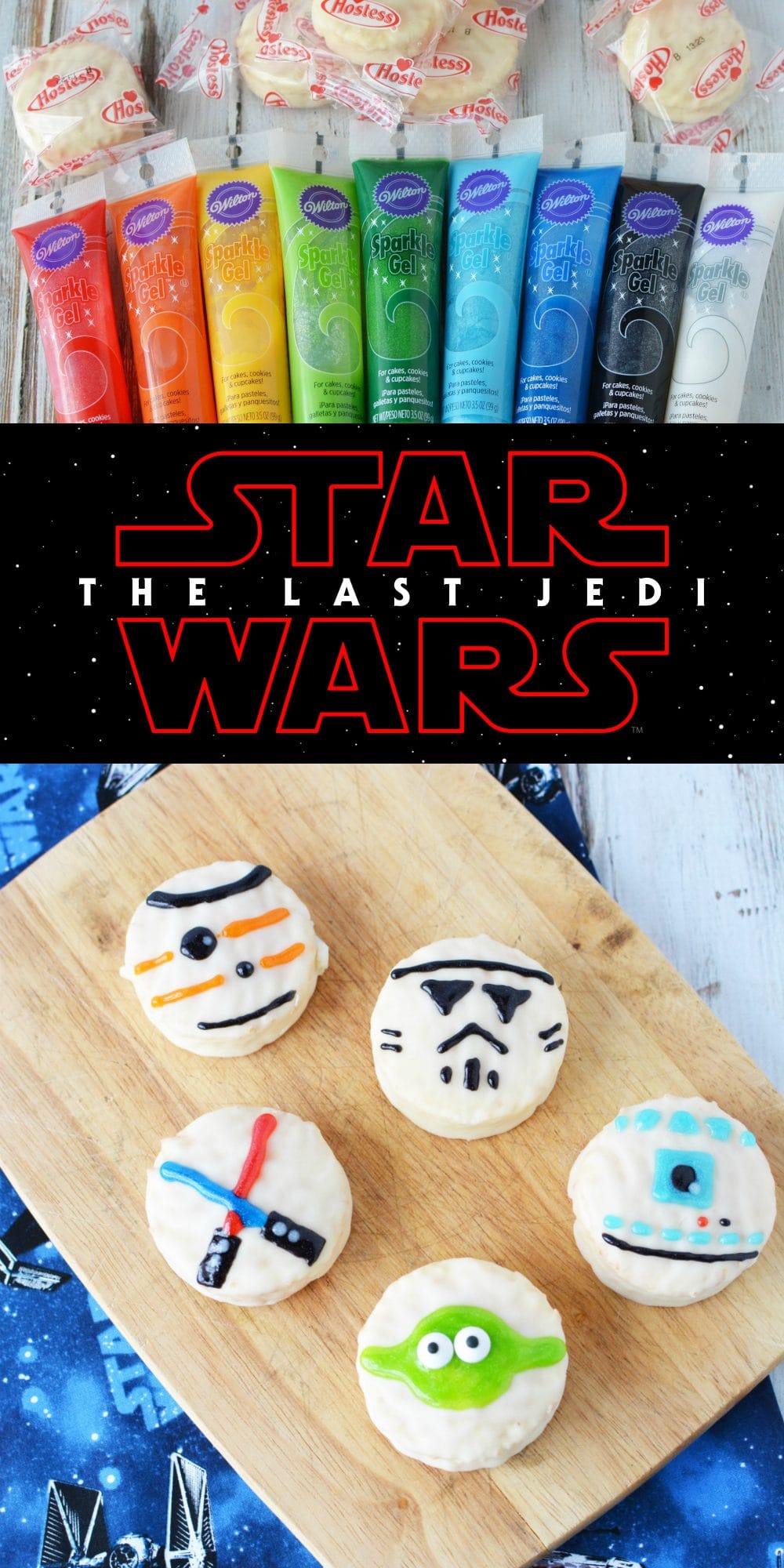 Star Wars Treats decorated Ding Dongs