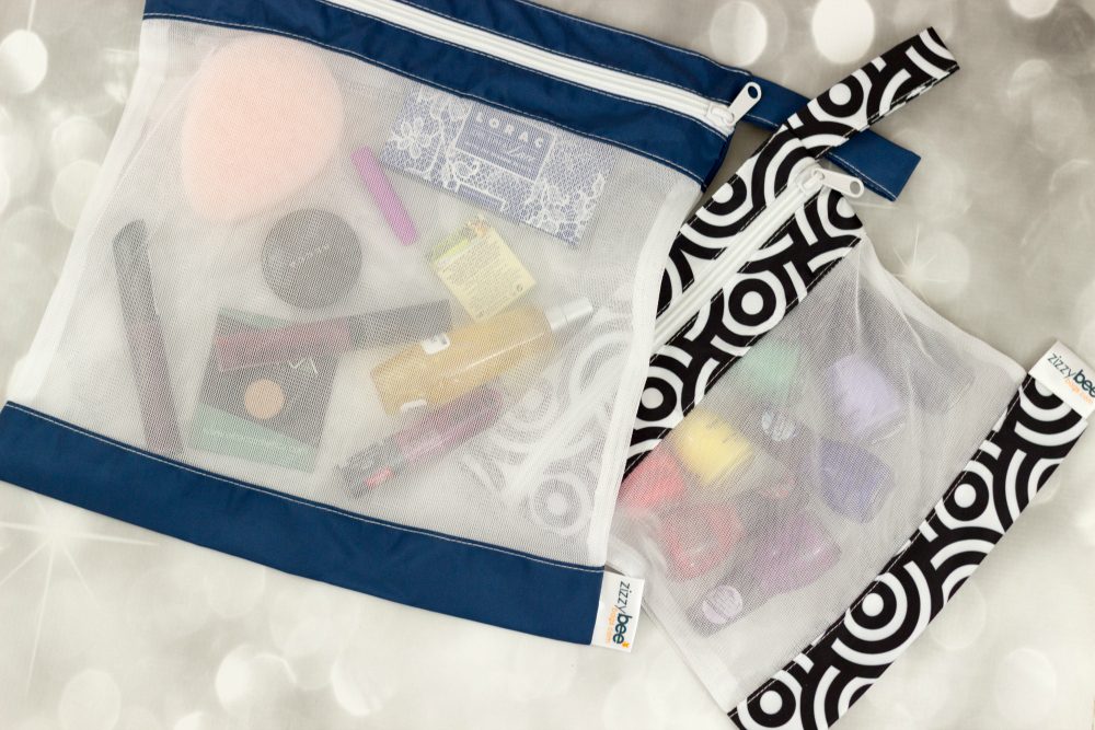 ZizzyBee Bag is great for holding nail polish and manicure supplies