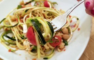Best Blender for Smoothies and Everything Else - Even Zoodle Salad #NinjaSnapTapGo #NinjaPartner