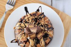 Irresistible Chocolate Peanut Butter Pancakes Recipe