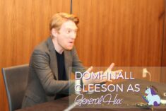 Domhnall Gleeson as General Hux in Star Wars: The Last Jedi #TheLastJediEvent