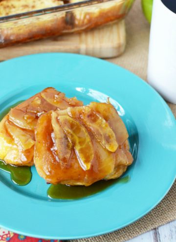 Overnight French Toast Bake Recipe with Apples