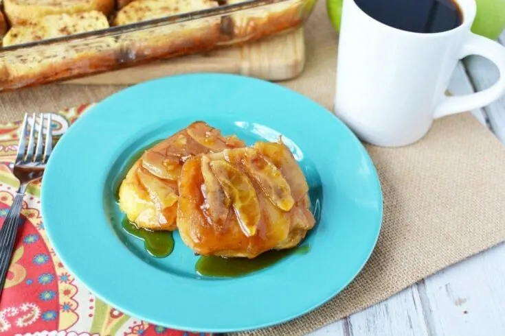 Overnight French Toast Bake Recipe with Apples