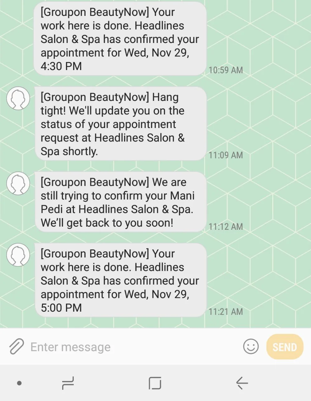 Salon Services Via the Groupon App Giveaway #GrouponBeautyNow #GetBeautyNow AD