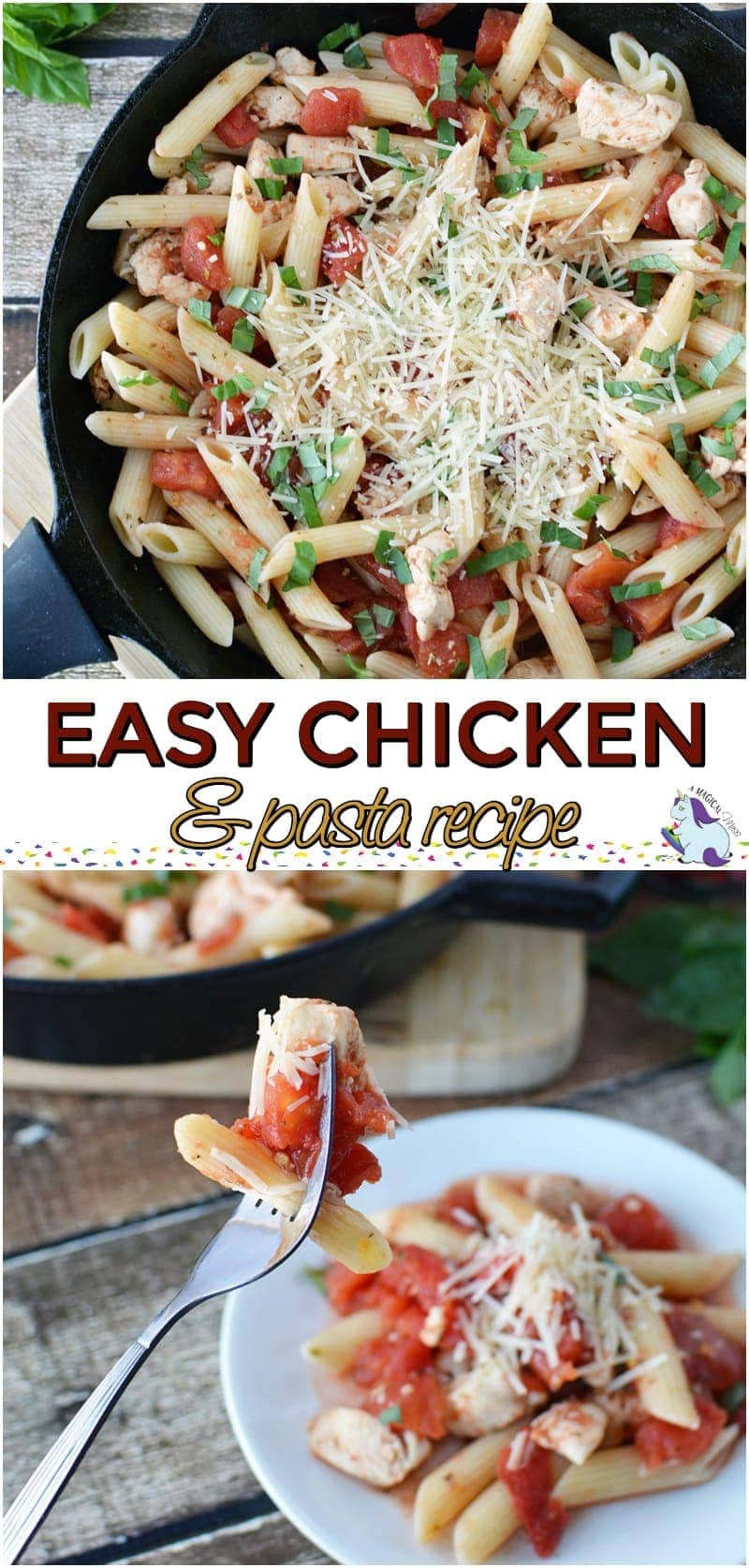 Simple Chicken Pasta Recipe for Busy Nights | A Magical Mess