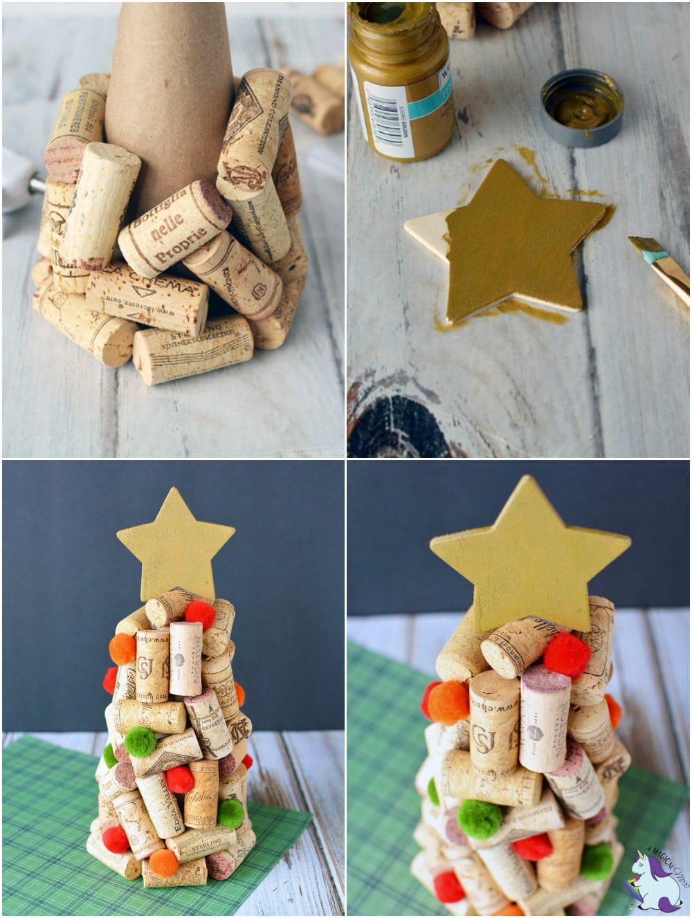 Download DIY Wine Cork Christmas Trees Craft | A Magical Mess