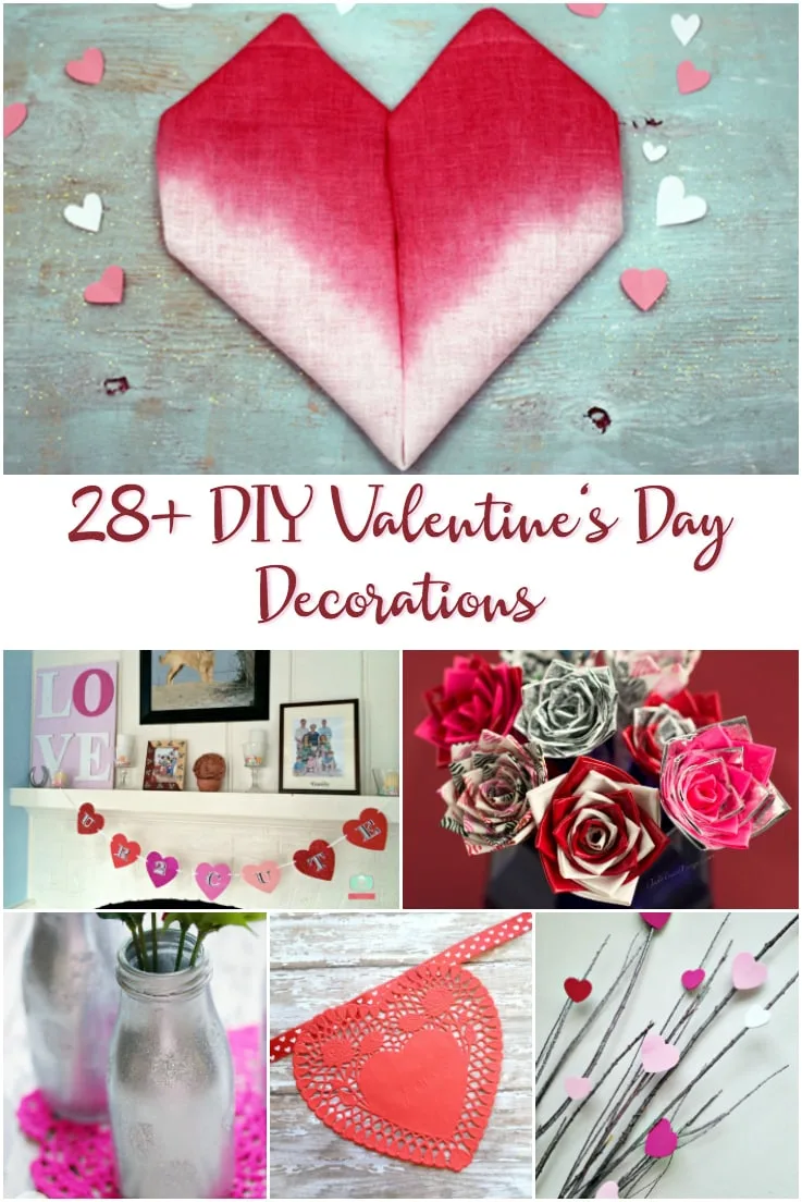 28+ DIY Valentine's Day Decorations to Make
