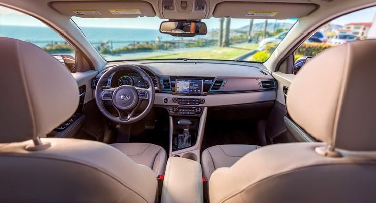 Kia Niro PHEV interior.