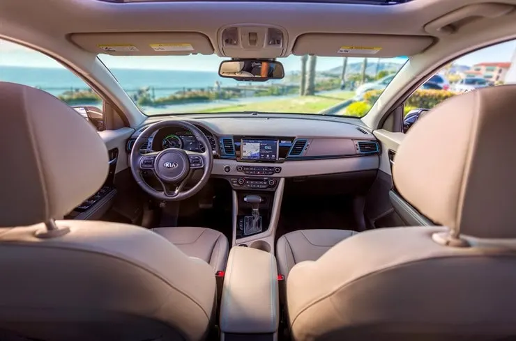 Kia Niro PHEV interior.