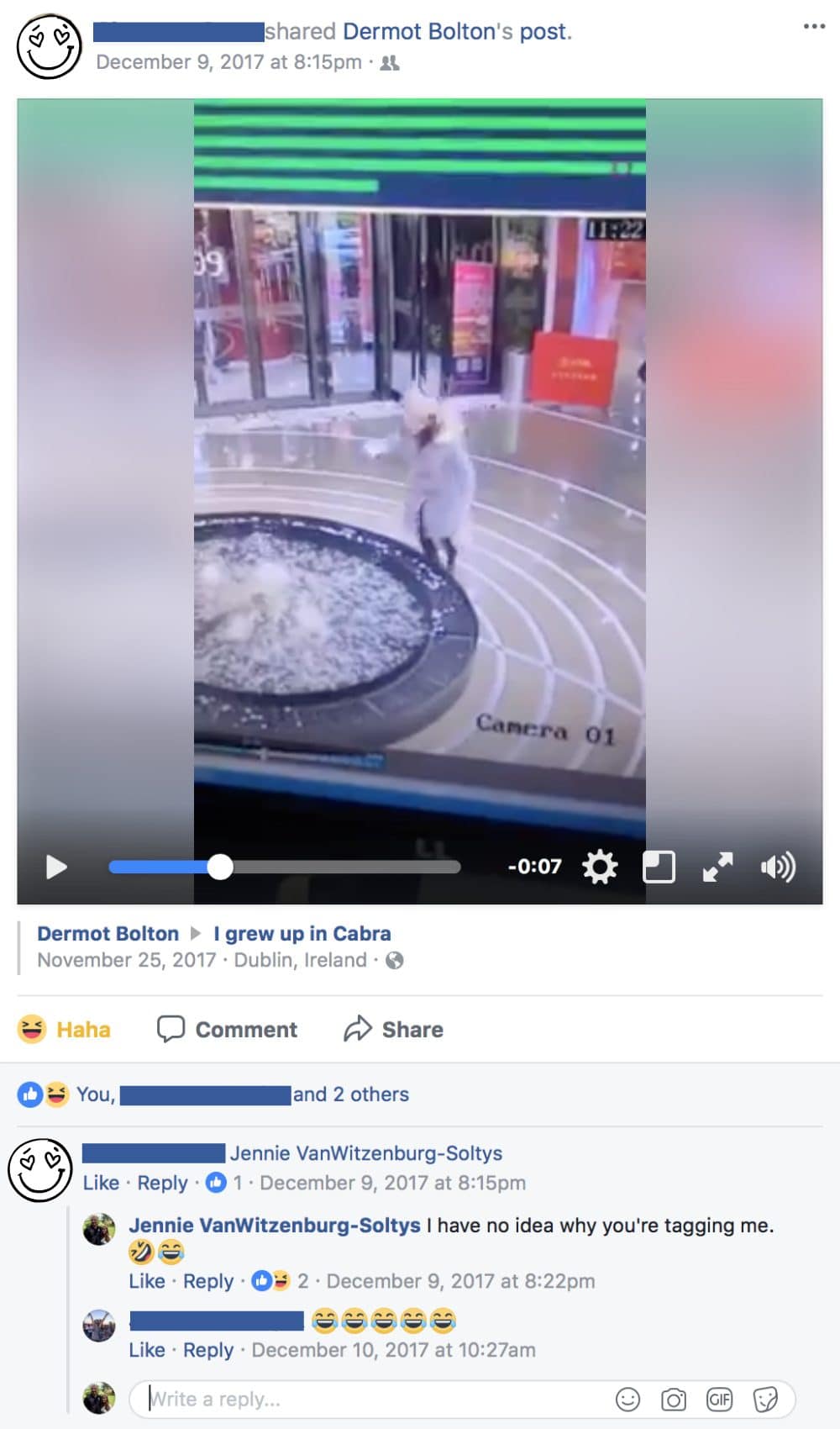 The Magical Memory of When I Fell in a Mall Fountain