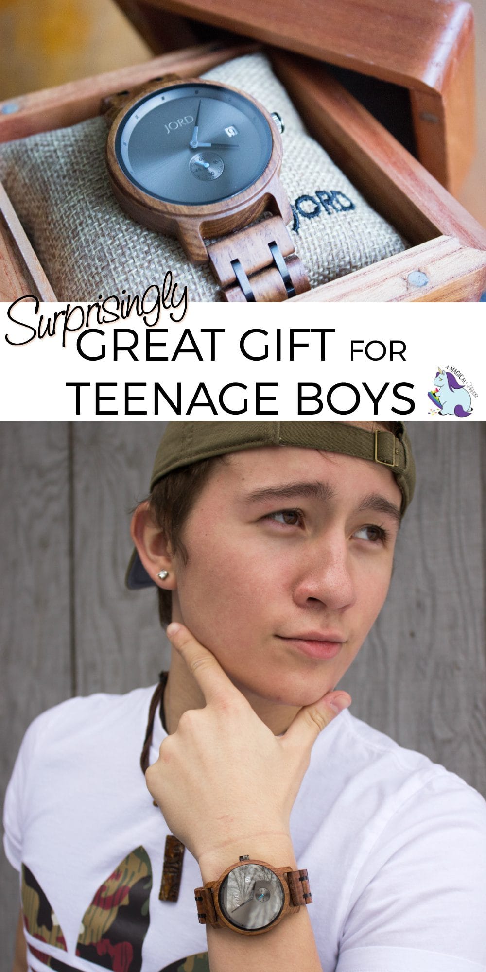 My Teenage Son Won't Stop Talking About JORD Watches - Giveaway #JORDWatches AD
