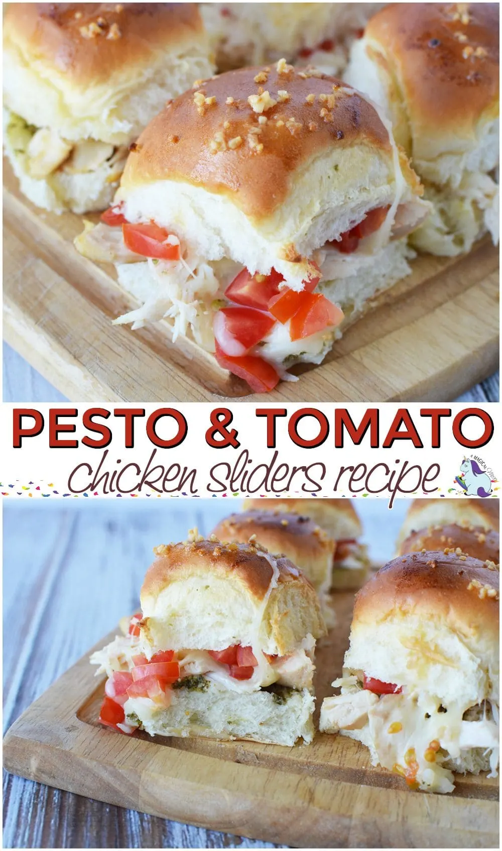 Pesto Chicken Sliders Recipe