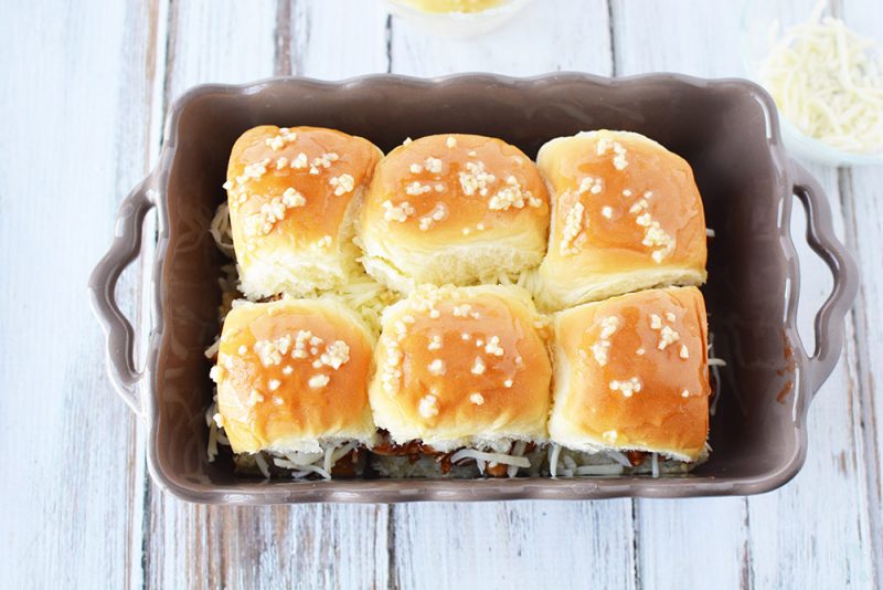 Honey Sweet Hawaiian BBQ Chicken Sliders Recipe | A Magical Mess