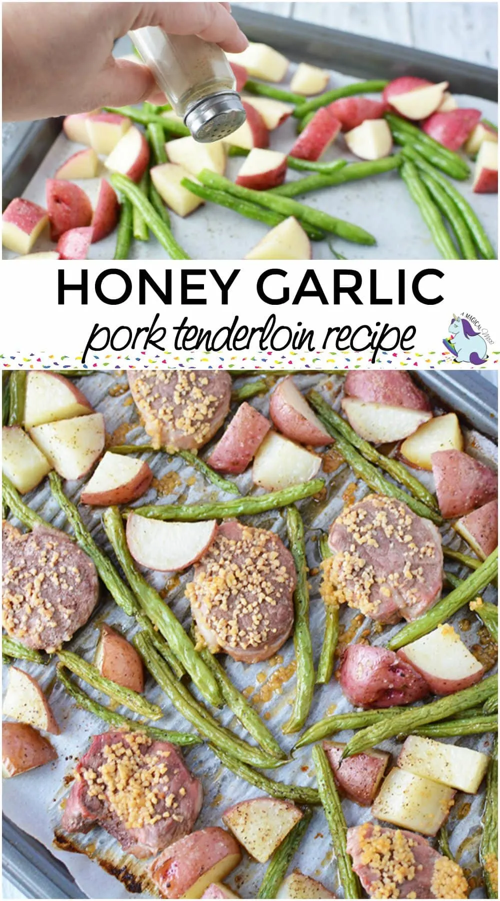 Honey Garlic Pork Tenderloin Sheet Pan Recipe