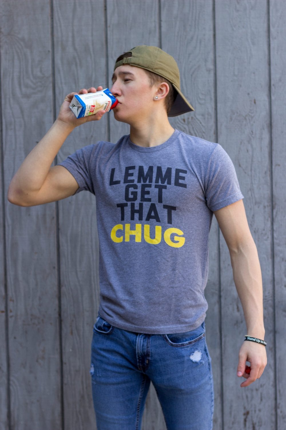 Funny Gaming T-Shirts Based on Things Said in Fortnite "Lemme Get That Chug"