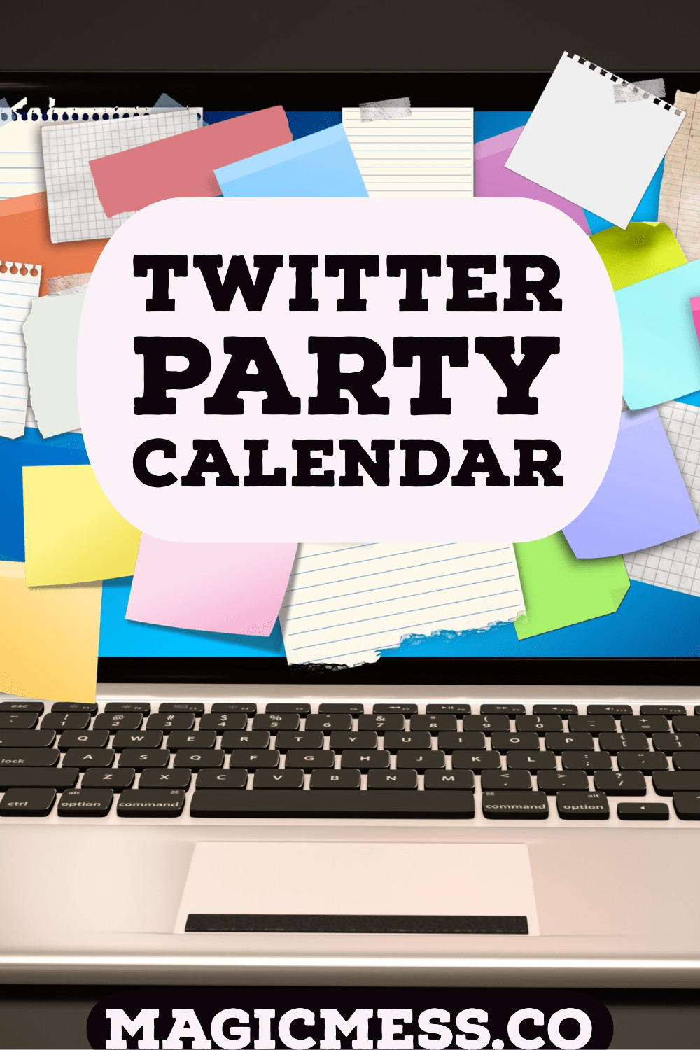 Twitter Party Calendar | A Magical Mess