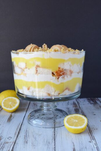 Light & Lucious Easy Lemon Trifle Recipe | A Magical Mess