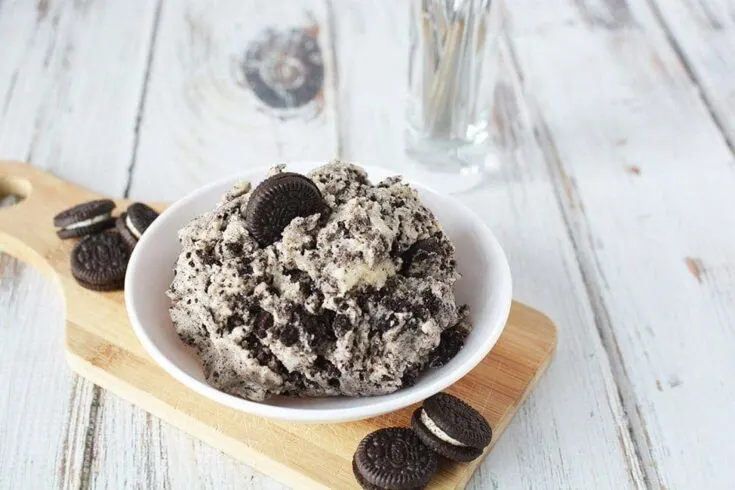 Cookies and Cream Edible Cookie Dough Recipe