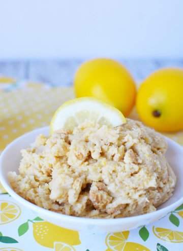 Lemon Cookie Dough Dip Recipe - Sweet Treat for Summer