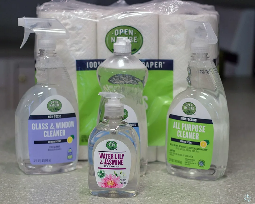 Open Nature Spring Cleaning Supplies