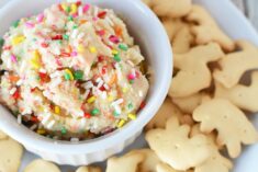 Rainbow Cookie Dough Dip Recipe